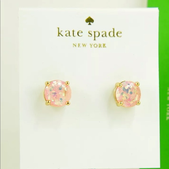 kate spade mini glitter studs